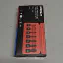 NEIKO 01132B 3/8 Drive Torx Star Driver Bit Socket Set | 7 Piece | T20 to T60 | 3 Length | Cr-Mo Impact Grade