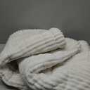 Couch Cover for Dogs Washable, Fuzzy Pet Couch Covers for 3 Cushion Sofa Pet Friendly, Non Slip Sofa Cover (White, 27.6" x 70.9"/70 x 180cm)