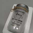 Friendship Gifts for Women, Gifts for Best Friend Woman, Best Friend Birthday Gift for Women, Gift for Friends for Valentines Day Christmas, Mason Jar Light Night Home Decor