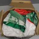 12FT Giant Christmas Inflatables Snowman Decorations Built-in Music & 360 Rotation 3-Color Projector LED Light Huge Christmas Blow Up Yard Decorations Outdoor Xmas Garden New Year