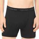 Calvin Klein Men’s Cotton Classics 2-Pack Boxer Brief Black XXL