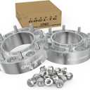 CMO 2 Inch 8x6.5 Wheel Spacers Fits Chevrolet Silverado 2500 M14x1.5 2PCS
