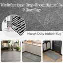 Carpet Living Room Bedroom, Glue Free, Anti Slip, Removable, Washable Spliced Carpet(15.75''x 15.75''x 0.38''Thick) Unit Rug 12pcs