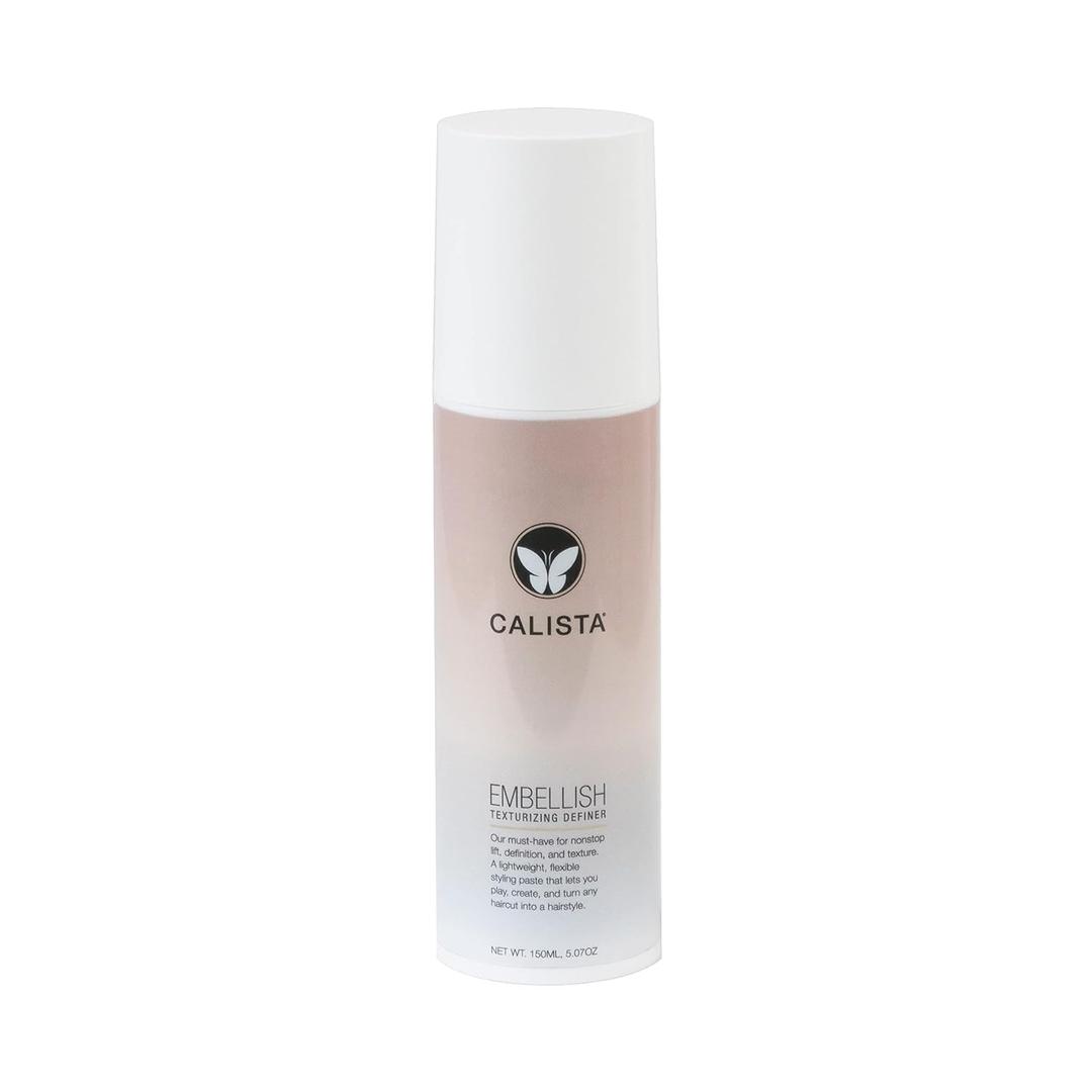 Calista Embellish Texturizing Definer, Salon Quality Lightweight Styling Paste for All Hair Types, Styling Volumizer, 5.07 oz
