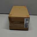 Citylife 1.3 QT 10 Pack Small Storage Bins Plastic Storage Container Stackable Box with Lids for Organizing, Clear White