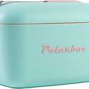Retro Beach Cooler Vintage Picnic Lunch Box Bag Portable Cooler Travel Camping Hiking 90s Style Ice Chest