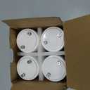 GU24 LED Light Bulb Bright 15W 2 Prong Light Bulbs Non-Dimmable gu24 Ceiling Fan Light Bulbs,120 Watt Equivalent 1200lm 5000K Daylight, Squat GU24 LED Bulbs Replacing CFL Twist Light Bulb,4-Pack