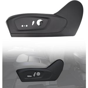 USTAR Driver Seat Trim Panel Compatible with Ford Explorer 2020 2021 2022 2023 Seat Track Cover Trim Driver Side Panel Guard Track Cover MB5Z-7862187-EC Black