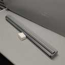 Joydeco No Drill Zebra Blinds for Windows, Cordless Day & Night Dual Sheer Roller Shades, Easy Installation, Free-Stop Lift System, Light Filtering Privacy Blinds for Home(Grey,34" W x 75" H)