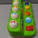 1 Year Old Toys for Boys Girls Birthday Gift, Cause and Effect Animal Pop Up Toy with Music and Light for Toddlers 1-3, Preschool Learning Educational Toys Valentines Easter Gifts for babies 12 months