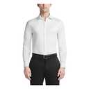 Van Heusen Men's Dress Shirt Slim Fit Ultra Wrinkle Free Flex Collar Stretch, White, 14"-14.5" Neck 32"-33" Sleeve S