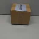 Ceramic Elevated Dog Food Bowl - Raised Dog Dish with Metal Stand - Pet Feeding Bowl for Puppies and Cats - 1 Cup - 13.5 fl oz - Matte White