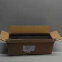 upsimples Floating Shelves for Wall, Wall Shelves for Decor Storage Set of 6, Wall Mounted Wood Shelf for Bedroom, Living Room, Bathroom, Kitchen, Picture Ledge Shelf, Black (15.7in)