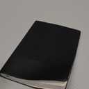 Lined Journal Notebook for Work College Ruled Note Book 5.79"x8.27" A5 PU Leather Daily Journaling 216 Pages for Women Men Writing Home School Supplies Business (Black) (07-Black-1pack)