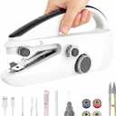 Ninonly Handheld Sewing Machine for Beginners, Portable Mini Sewing Machine with Two Speed Modes for Quick Home Repairs Mom Birthday Valentine's Day Gifts