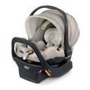 Chicco KeyFit Max Zip ClearTex Infant Car Seat and Base, Rear-Facing Seat for Infants 4-30 lbs., Infant Head and Body Support, Compatible with Chicco Strollers, Baby Travel Gear, Sierra/Beige, Manufactured Date 09/2025