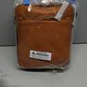 IVTG Genuine Leather Messenger Bag for Men Sling Purse Crossbody Shoulder Bags Satchel for Work Business Handbags (Brown)