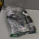 Amazon Basics Transparent Clear School Backpack, Water-Resistant PVC Plastic, Reinforced Shoulder Straps, 17 x 7 x 13 in