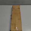 Curtain Rods for windows 66-120 inch, 5/8 inch Decorative Matte Black Splicing Heavy Duty Metal Curtain Rod set with Brackets