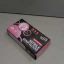 Pink Nitrile Gloves, 3-mil, Industrial Gloves Disposable Latex Free, for Cleaning & Esthetician, Rubber Powder-Free, 100-ct Box (Small)