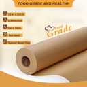 Unbleached 15 x 200 ft Parchment Baking Paper Roll - 250 Sq.Ft for Baking, Cooking, Grilling, Air Fryer and Steaming