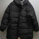 Wantdo Women's Winter Coats Long Puffer Parka Jacket with Hood (XX-Large, Black)