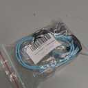 Martingale Dog Collar with Stainless Steel Chain - Cute Daisy Design Patterns Pet Collar for Large, Medium Dogs (Light Blue, Medium)