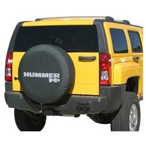 Boomerang Compatible with 2005-2010 Hummer H3 Soft Tire Cover - Non-Reflective - Genuine GM Licensed