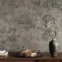 VaryPaper 15.7''x78.7'' Thick Weathered Concrete Wallpaper Peel and Stick Textured Cement Contact Paper Waterproof Self Adhesive Vinyl Concrete Wall Paper Roll for Bathroom Kitchen Countertops Table (Tan Grey)