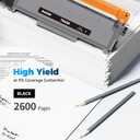 Compatible TN450 TN420 Toner Cartridge Replacement for Brother TN450 TN-450 TN420 TN-420 Compatible with HL-2270DW HL-2280DW HL-2230 MFC-7360N MFC-7860DW DCP-7065DN Intellifax 2840 2940 Printer