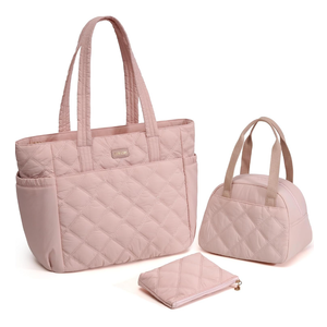 TAKUMI Lunch Tote Bag, 15.6 Inch Laptop Lunch Bag Combo Women,Lightweight Large Work Tote Bag with Lunch Box for Nurse Teacher, 2PCS