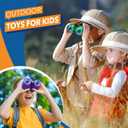 LET'S GO! Boy Toys Age 3-7 Kids Binoculars for Bird Watching|Hiking|Camping Toy for 3 4 5 6 7 Year Old Boy Girl Christmas Birthday Gifts Outdoor Travel Toys for Kid Boys Ages 3-6 Stocking Stuffers