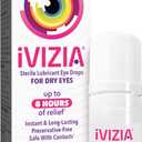 iVIZIA Sterile Lubricant Eye Drops for Dry Eyes, Preservative-Free, Moisturizing, Dry Eye Relief, Contact Lens Friendly, 0.33 fl oz Bottle