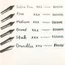 CONKLIN #6 JoWo Stainless Steel Nib (Black) - Stub Nib
