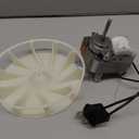99080166 BP28 Bathroom Fan Motor with Blower Wheel by Fetechmate Fit for Bro-an Nu-Tone 655 679 657 658 Exhaust Fan Motor 70cfm 1.4 Amp 3000RP 120V CCW (2 Pack)
