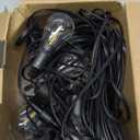 Outdoor-String-Lights-Patio-LED-Light-Outside 50Ft 15M Waterproof Remote Dimmable S14 LED Porch Lighting with 15 Edison Plastic Bulb Hanging Lights Connectable for Backyard Yard Gazebo Party Garden