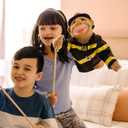 Melissa & Doug Rescue Puppet Set - Police Officer and Firefighter