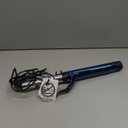 Nano Titanium Professional Curling Iron with Extended/Long Barrel Perfect for Longer Hair (1 1/2 Inch, Blue)