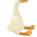 WEIGEDU 30" Large Goose Stuffed Animals Plush Toys Swan Duck for Kids Babies Bedtime Birthday Easter Gifts, Stuffed Goose Throw Plush Pillow Super Soft, White