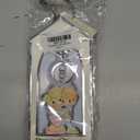 Precious Moments Couple Dancing Keychain & Bag Charm - Romantic Figurine Keepsake, Sentimental Gift for Anniversary or Thank You