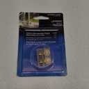 Prime-Line G 3119 Sliding Window Tandem Roller Assembly, 1/2 In. Flat Brass Rollers (2 Pack)