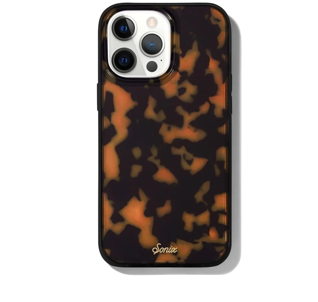Sonix Phone Case for iPhone 13 Pro Max / 12 Pro Max | 10ft Drop Tested | Brown Tortoiseshell Design | Protective Case, Not Compatible with MagSafe