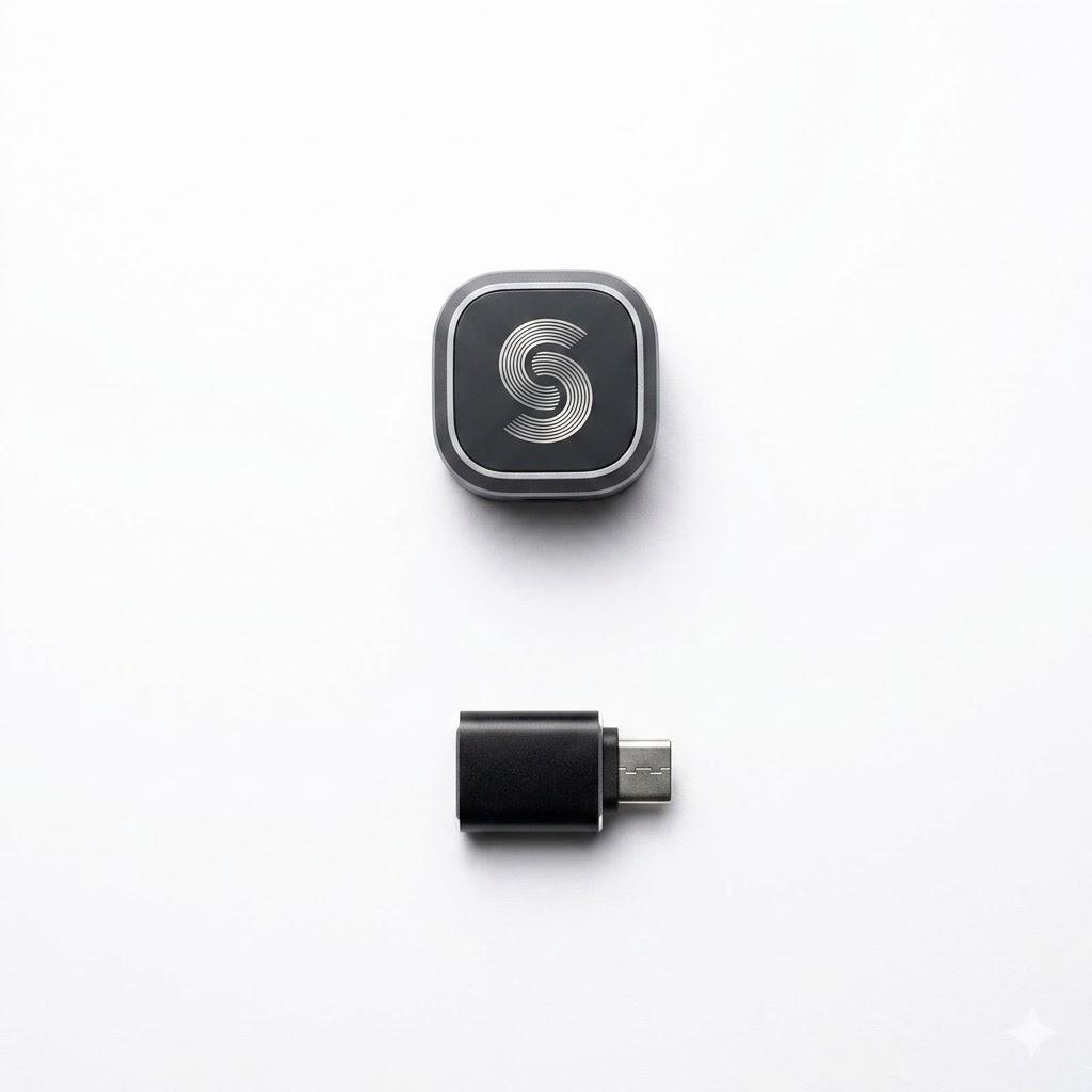 Wireless Carplay Adapter for iPhone, Plug&Play Carplay Wireless Adapter Support Auto-Connect via BT5.3 & Dual-Band WiFi -No Latency,Stable Fit for Cars, for Apple iPhone iOS 10+,Black