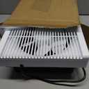 8 Inch Window Shutter Exhaust Fan both Intake & Exhaust,9.5 x 9.5 Inch Cutout,280CFM 35W Wall-Mounted Ventilation Fan for Bathroom Home Bedroom Attic
