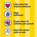 Temptations Creamy Puree Variety Pack of Squeezable Cat Treats, 0.42 oz. Tubes, 24 Count (EXP 05/07/27)