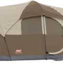 Coleman WeatherMaster 10-Person Camping Tent with Rainfly & Room Divider, Spacious Weatherproof Family Tent with Carry Bag
