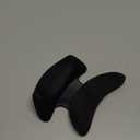 GlideX r2.0 Ergonomic Wrist Rest for Mouse, Desk Mouse Pad Wrist Support, Smooth-Glide, Comfortable Low-Profile Design For Gaming, Office and Home Use. Best for Right Small/Medium Hand, Black