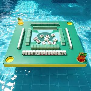 Mahjong Mat, EVA Foam Tabletop Game Board, Green
EVA Foam, Tabletop Play, No Assembly, Lightweight, Easy to Move, Green