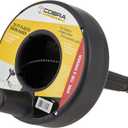 Cobra 84250 84000 Drum Auger, for Use with Most Sink, Shower and Tub Drains,Black , 1/4 in X 25 Ft