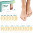 Heeled Sandals Hydrocolloid Blister Bandages- Welnove 28ct Water Resistant Blisters Pads- Adhesive Blister Pad for Heel, Foot, Toe - Gel Blister Chshions for Prevention & Recovery (Toe Pack)
